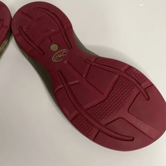 Chaco Flip Flop Pink Sandals Size 7 - Picture 3 of 7